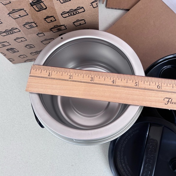 Crockpot Electric Lunch Box NEW Portable Food Warmer 20-Ounce Licorice Black - Picture 5 of 11